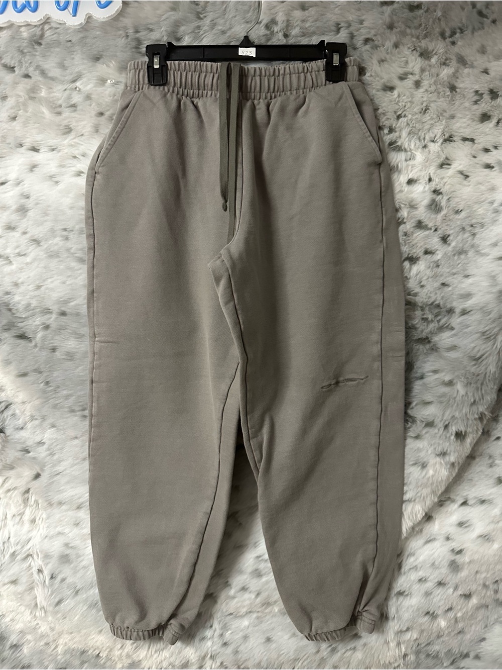 Oakley Men's Taupe Elastic-Waist Joggers